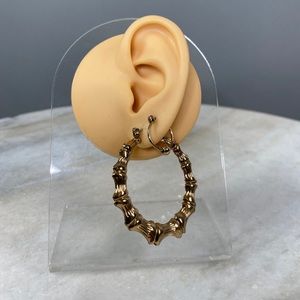 Gold Hoop Earring Set